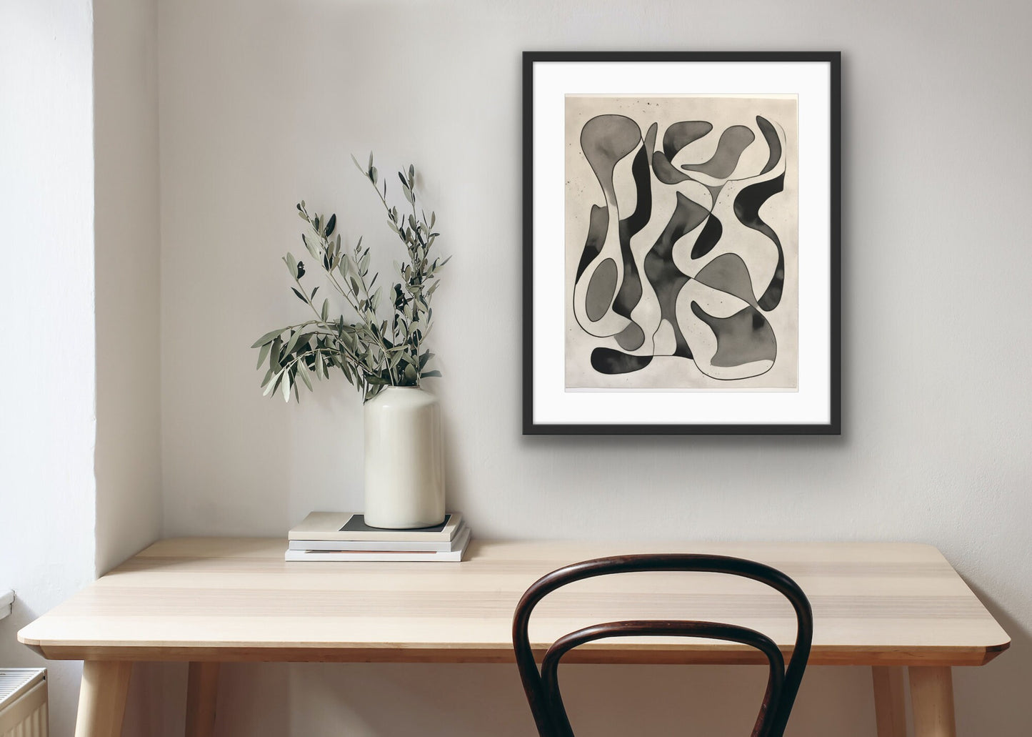Tangled Forms and Meticulous Lines of Dandi Nafes inspired art | Custom Canvas | Original Artwork | Print Wall Art | Home Decor
