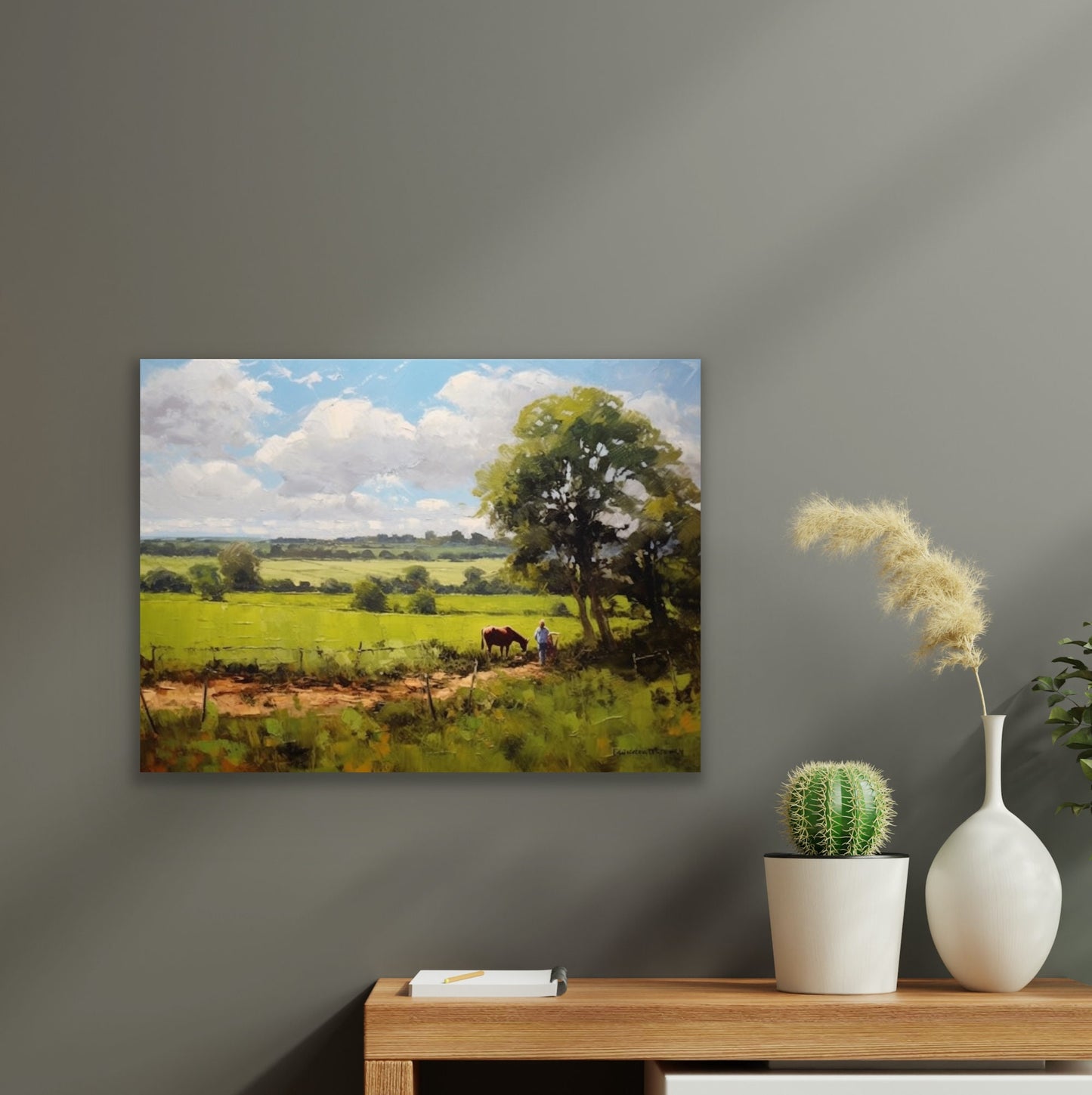 Embracing the Idyllic: A Tribute to Constable's Pastoral Mastery