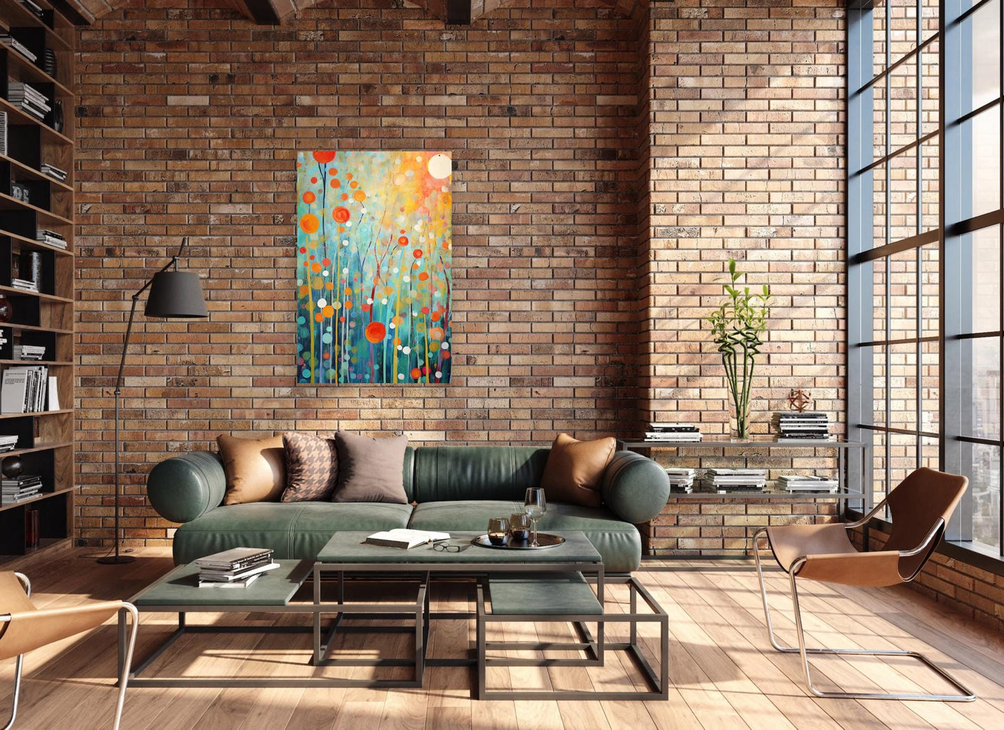 Abstract Blossoms: A Tribute to Botanical Beauty in the style of Jennifer Lommers | Custom Canvas | Download | Art | Modern