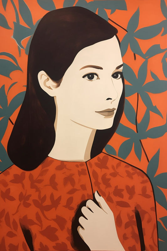 Alex Katz, "The Elegance of Youth", Inspired Custom Art, Digital Print | Custom Canvas Curators